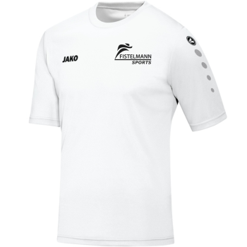 JAKO Trikot Team Kurzarm mit "Fistelmann Sports" Veredelung - KINDER
