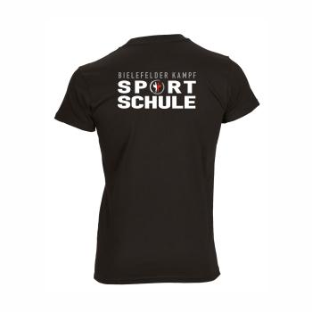 Bielefelder Kampfsportschule Wettkampfshirt Ju Sports schwarz