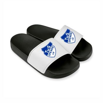 TuS Spenge - Badelatschen - schwarz/weiß