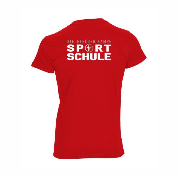 Bielefelder Kampfsportschule Wettkampfshirt Ju Sports schwarz